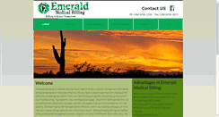 Desktop Screenshot of emeraldmedicalbilling.com